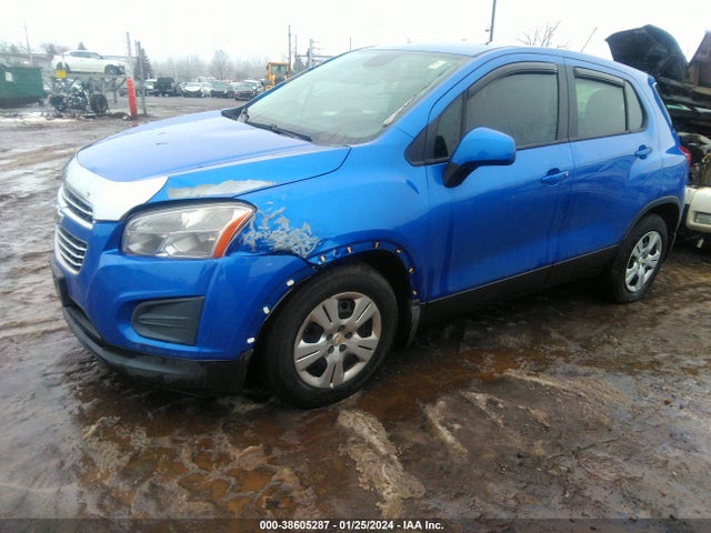 Chevrolet Trax 1ls 2016 KL7CJKSB1GB529506 Image 2