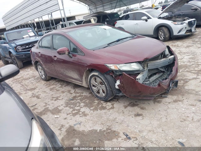 Honda Civic Lx 2015 2HGFB2F57FH545329 zdjęcie główne