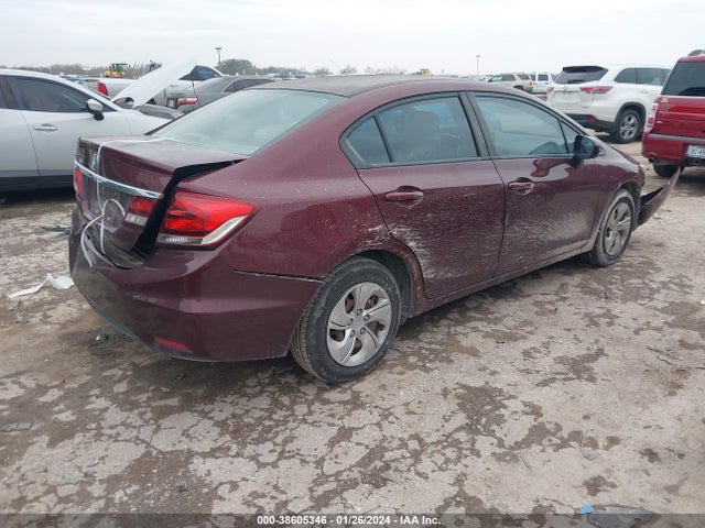 Honda Civic Lx 2015 2HGFB2F57FH545329 Image 4