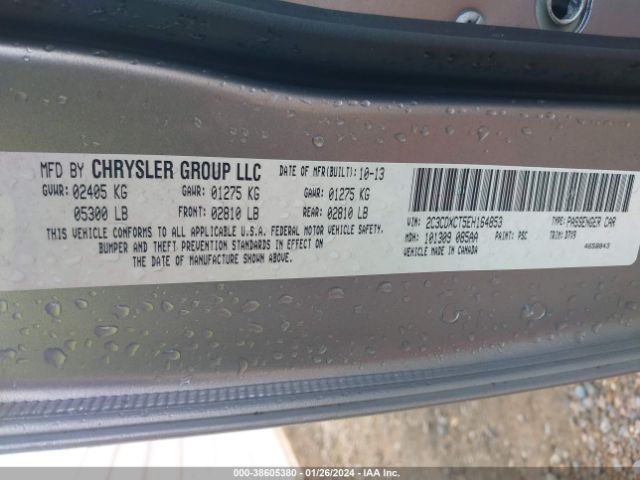 2C3CDXCT5EH164853 Dodge CHARGER R/T