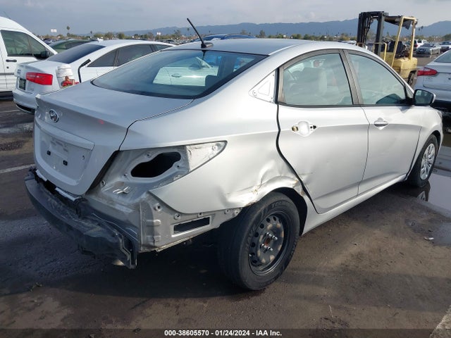 2017 HYUNDAI ACCENT SE VIN: KMHCT4AE6HU236805