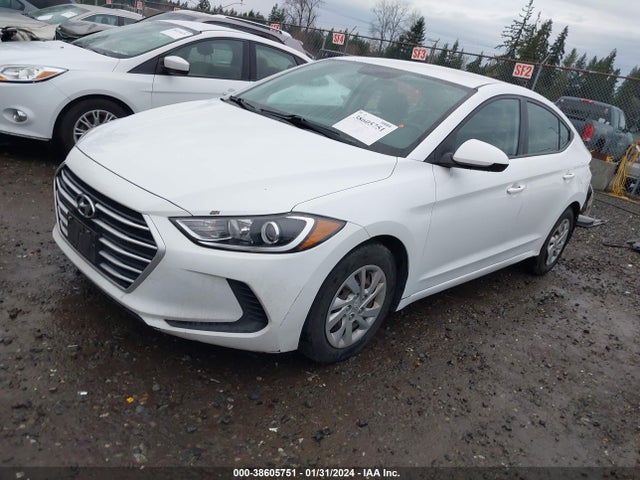 2017 HYUNDAI ELANTRA SE VIN: 5NPD74LF2HH078850