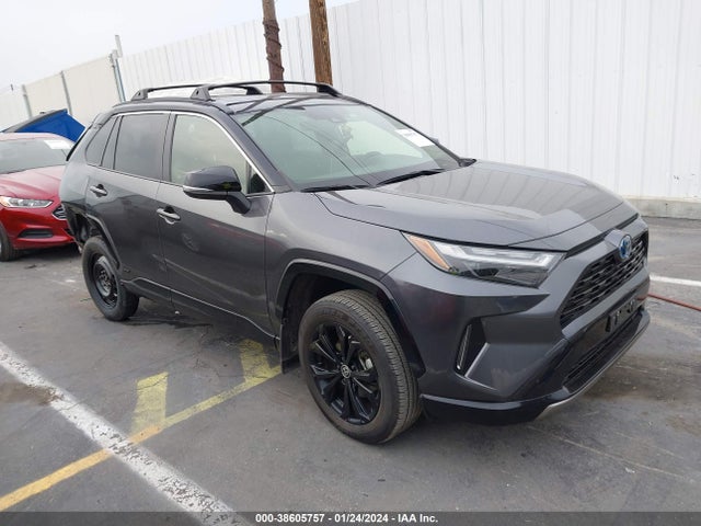 2022 TOYOTA RAV4 XSE HYBRID VIN: JTME6RFV2ND529283