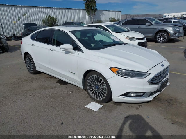 2018 FORD FUSION HYBRID TITANIUM VIN: 3FA6P0RU3JR124668