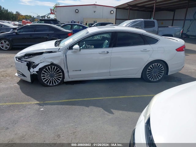 2018 FORD FUSION HYBRID TITANIUM VIN: 3FA6P0RU3JR124668