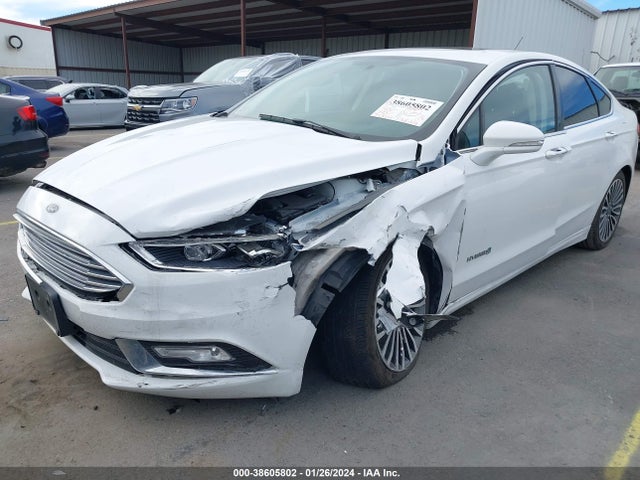 2018 FORD FUSION HYBRID TITANIUM VIN: 3FA6P0RU3JR124668