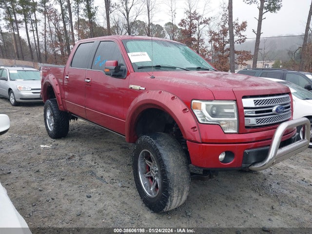 2013 FORD F-150 LIMITED VIN: 1FTFW1ET0DFB34821