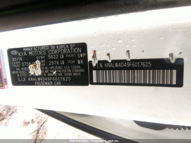 KIA K900 Luxury 2015 KNALW4D49F6017625 Image 9