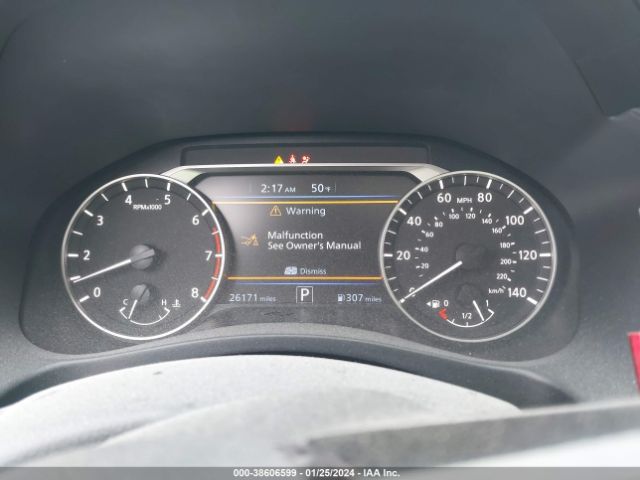 1N4BL4DW4NN342895 Nissan Altima Sv Intelligent Awd