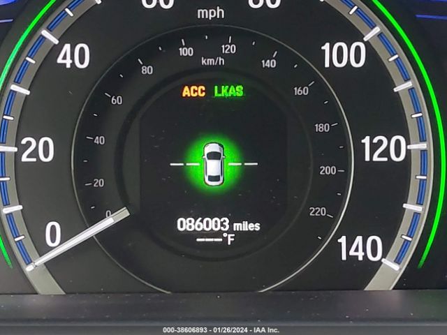 JHMCR6F58HC005237 Honda Accord Hybrid Ex-l
