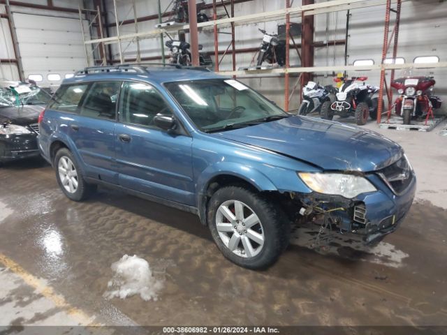 Auction sale of the 2008 Subaru Outback 2.5i/2.5i L.l. Bean Edition, vin: 4S4BP61C587335687, lot number: 38606982