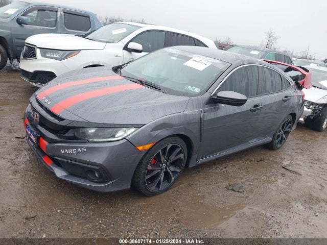 Honda Civic Sport 2019 2HGFC2F81KH537017 Image 2