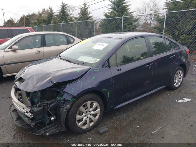 2020 Toyota Corolla Le მანქანა იყიდება აუქციონზე, vin: JTDEPRAE1LJ032809, აუქციონის ნომერი: 38607415