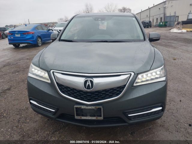 5FRYD4H40GB014397 Acura Mdx Tech/w/tech/acurawatch Plus