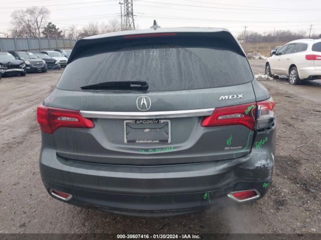 5FRYD4H40GB014397 Acura Mdx Tech/w/tech/acurawatch Plus