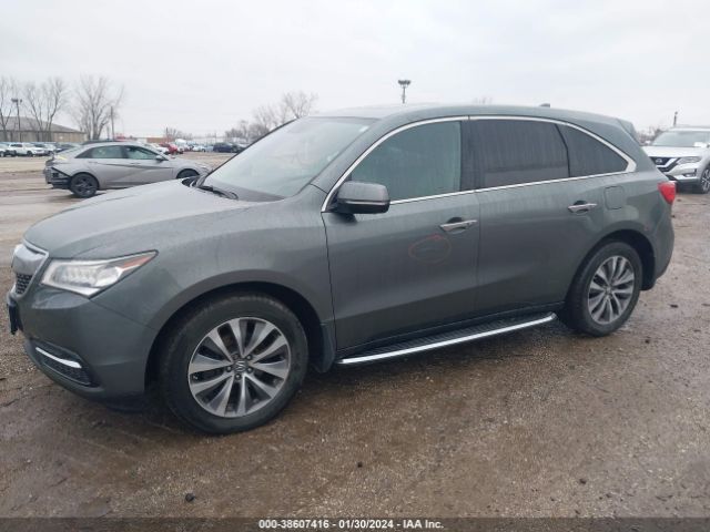 5FRYD4H40GB014397 Acura Mdx Tech/w/tech/acurawatch Plus