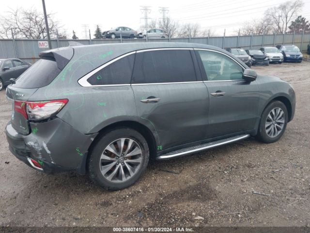 5FRYD4H40GB014397 Acura Mdx Tech/w/tech/acurawatch Plus