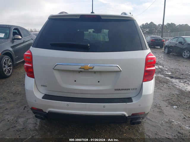 Chevrolet Equinox Ltz 2016 2GNFLGE34G6213135 Image 17
