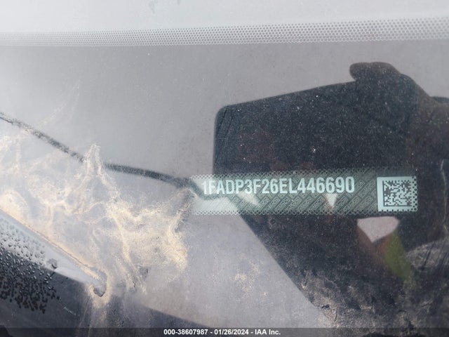 2014 FORD FOCUS SE VIN: 1FADP3F26EL446690