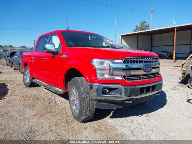 Auction sale of the 2020 Ford F-150 Lariat, vin: 1FTEW1E43LFA68140, lot number: 38608032
