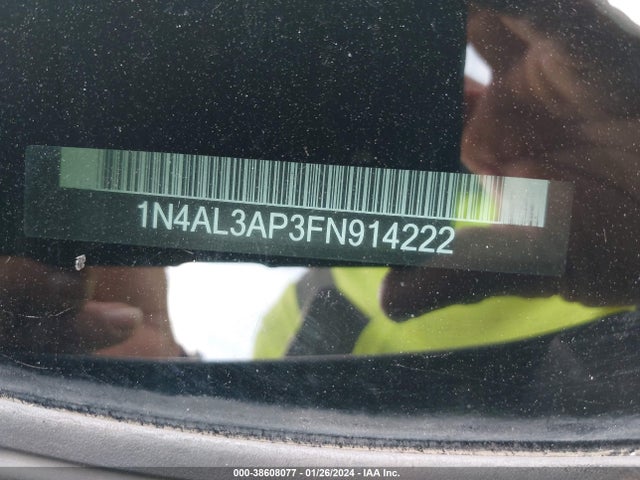 Nissan Altima 2.5 S 2015 1N4AL3AP3FN914222 Image 9