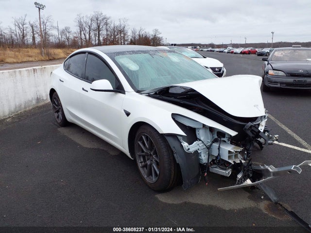 Tesla Model 3 Standard Range Plus Rear-wheel Drive 2021 5YJ3E1EA6MF057459 Image 1