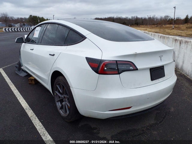 Tesla Model 3 Standard Range Plus Rear-wheel Drive 2021 5YJ3E1EA6MF057459 Image 3