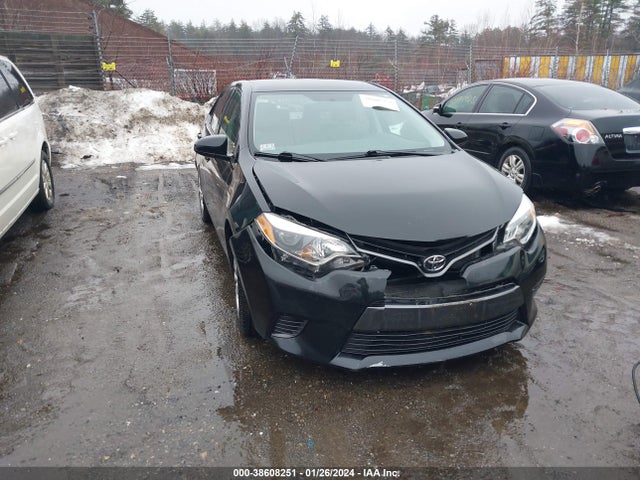 2016 TOYOTA COROLLA LE VIN: 2T1BURHE7GC710417