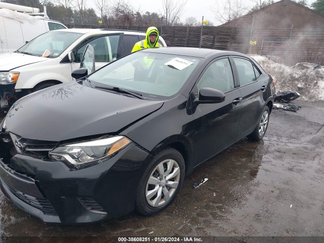2016 TOYOTA COROLLA LE VIN: 2T1BURHE7GC710417