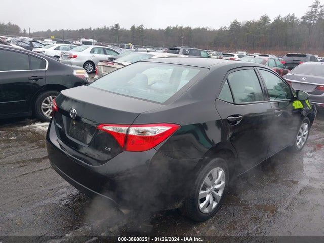 2016 TOYOTA COROLLA LE VIN: 2T1BURHE7GC710417
