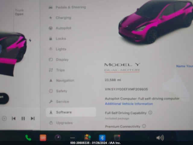 5YJYGDEFXMF209935 Tesla Model Y Performance Dual Motor All-wheel Drive