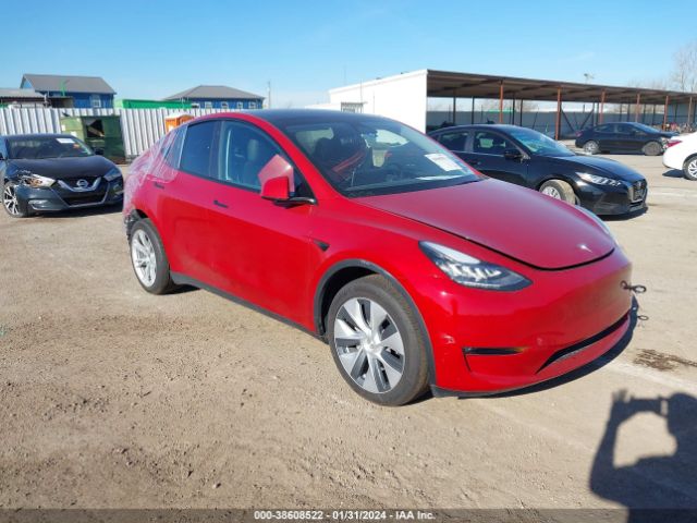 Продажа на аукционе авто 2023 Tesla Model Y Awd/long Range Dual Motor All-wheel Drive, vin: 7SAYGDEE4PA119806, номер лота: 38608522