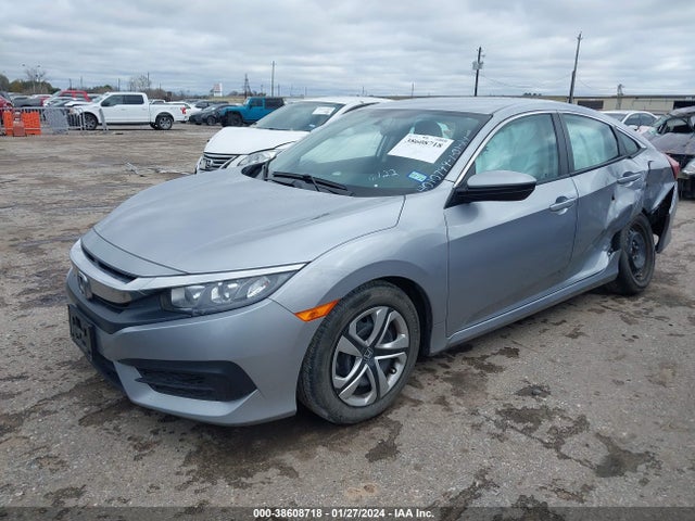 2017 HONDA CIVIC LX VIN: 19XFC2F50HE016122