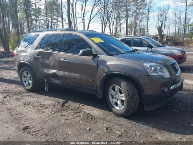 Auction sale of the 2010 Gmc Acadia Sle, vin: 1GKLVLED2AJ150980, lot number: 38608829