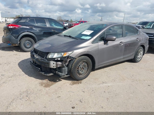 Honda Civic Lx 2014 19XFB2F55EE068814 Image 2