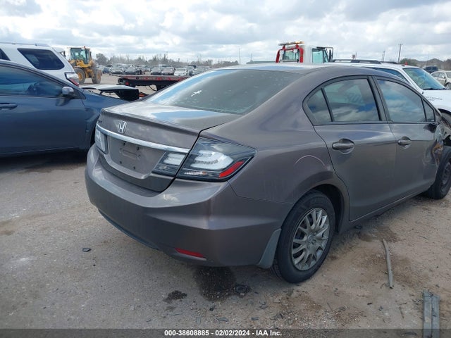 Honda Civic Lx 2014 19XFB2F55EE068814 Image 4