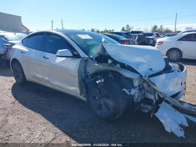 Auction sale of the 2021 Tesla Model 3 Standard Range Plus Rear-wheel Drive, vin: 5YJ3E1EAXMF100314, lot number: 38609006