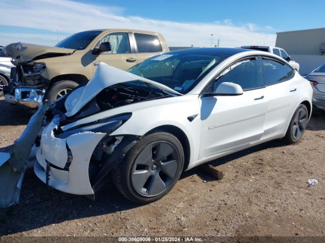 2021 TESLA MODEL 3 5YJ3E1EAXMF100314 Photo 1