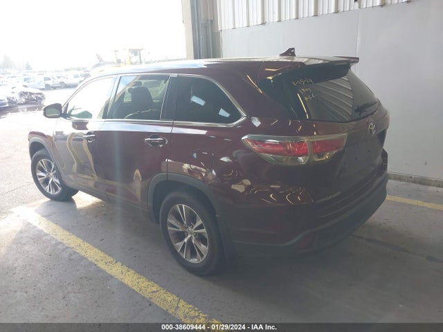 2015 TOYOTA HIGHLANDER LE PLUS V6 VIN: 5TDBKRFH5FS163754