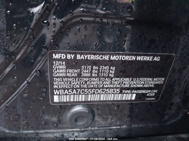 WBA5A7C55FD625835 BMW 528i Xdrive