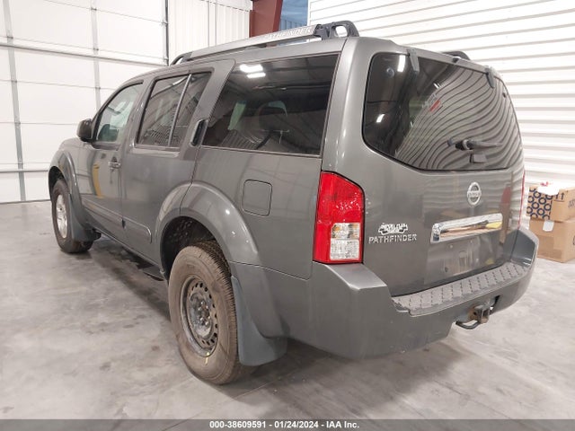 2007 NISSAN PATHFINDER S VIN: 5N1AR18W77C634693