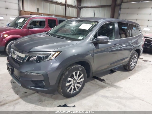 Honda Pilot Awd Ex-l 2022 5FNYF6H56NB036014 Image 2