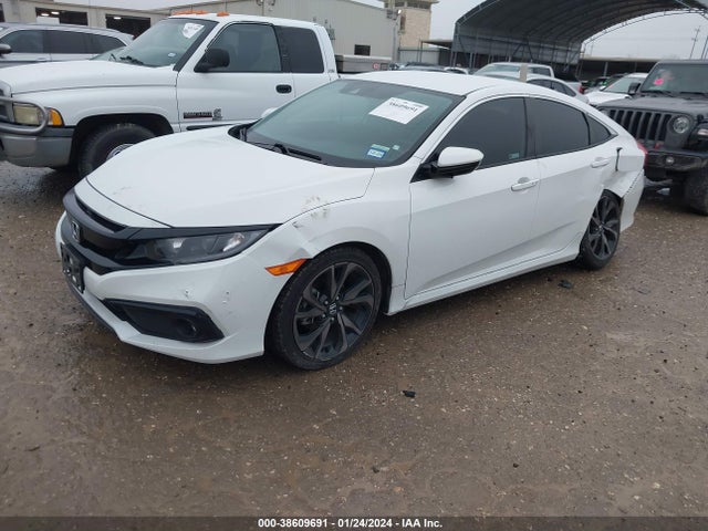 Honda Civic Sport 2021 2HGFC2F84MH504399 Image 2