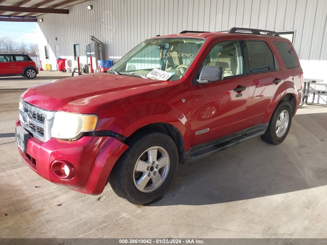 2008 FORD ESCAPE XLT VIN: 1FMCU03158KC34300