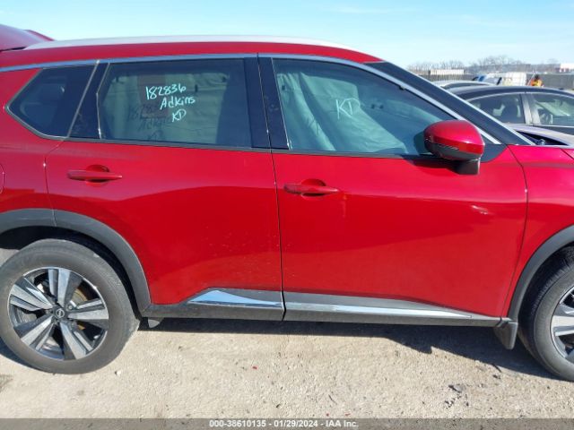 5N1BT3CB6PC814012 Nissan Rogue Sl Intelligent Awd