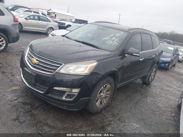 Chevrolet Traverse 1lt 2015 1GNKRGKD7FJ180322 Image 2