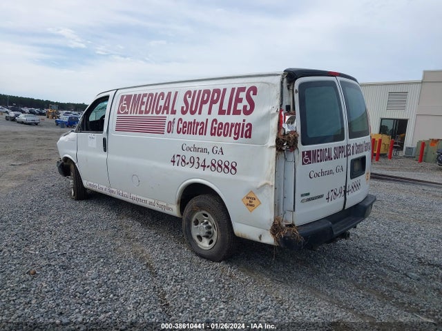 2010 CHEVROLET EXPRESS 2500 WORK VAN VIN: 1GCZGFBA6A1181239