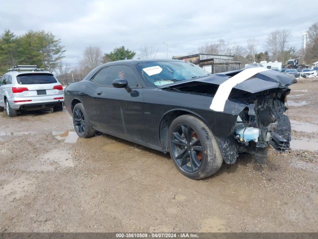 2016 Dodge Challenger R/t მანქანა იყიდება აუქციონზე, vin: 2C3CDZBT8GH119969, აუქციონის ნომერი: 38610509