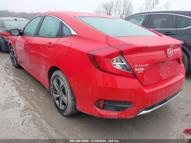 Honda Civic Lx 2020 2HGFC2F63LH527346 Image 3