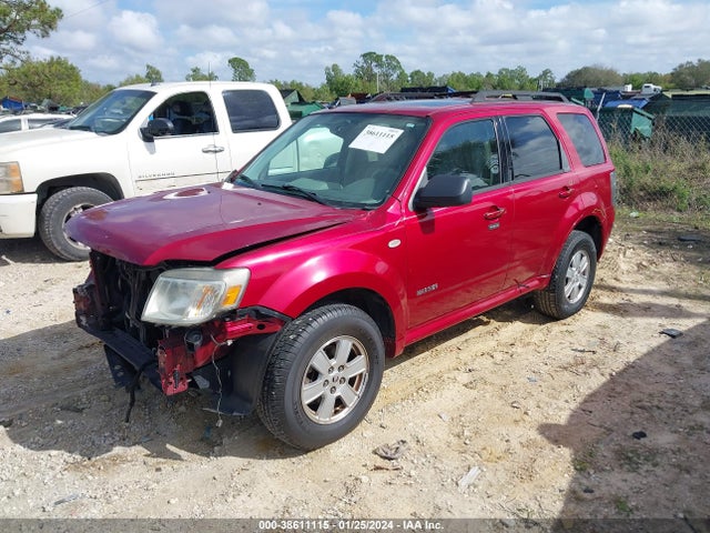 2008 MERCURY MARINER I4 VIN: 4M2CU81ZX8KJ47160